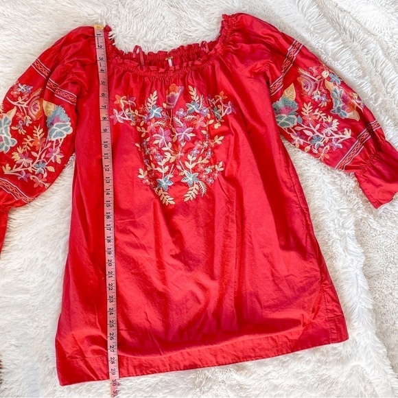 Free People | Fleur de Jeur Boho Embroidered Dress - Picture 5 of 12